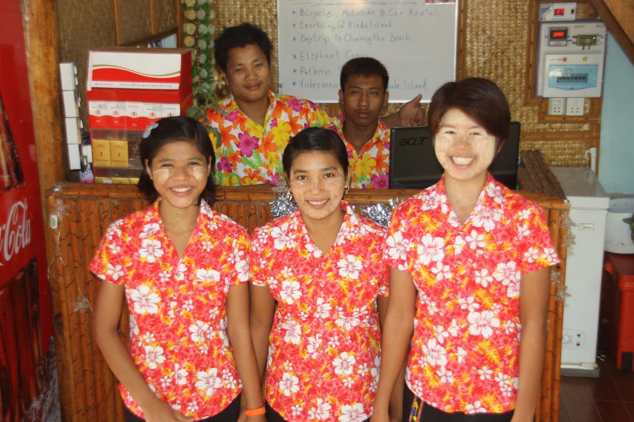 Soe Ko Ko Beach House & Restaurant Ngwesaung Ngoại thất bức ảnh